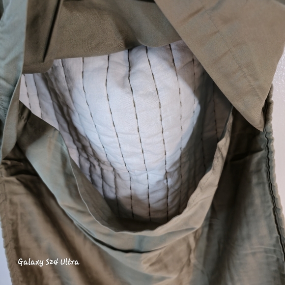 Quilted Olive Green Standard Pillow Sham From West Elm✨️ - Picture 3 of 6